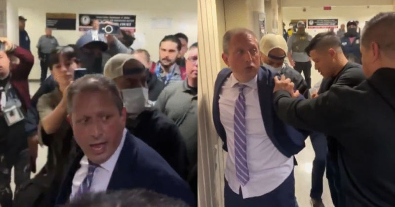 NYC mayoral candidate Brad Lander arrested by ICE agents in chaotic scene at immigration court