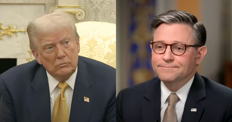 Johnson Drops Epstein Truth Bomb at Odds With Trump