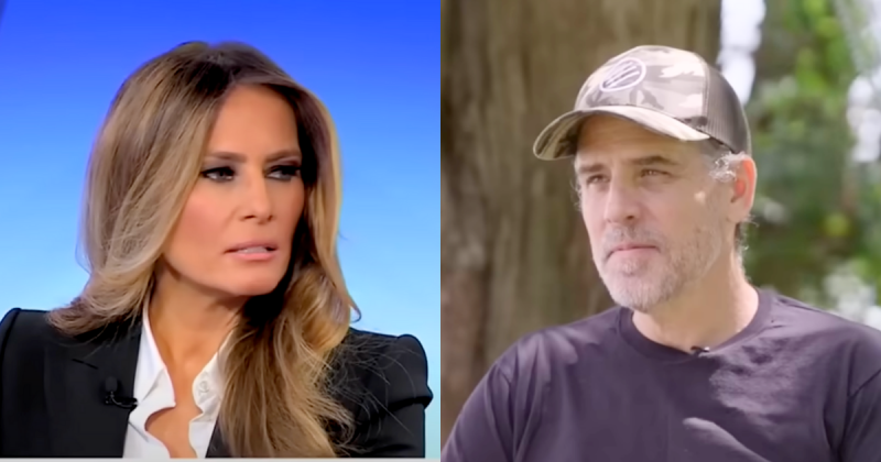 Hunter Biden Strikes at Melania After $1B Threat