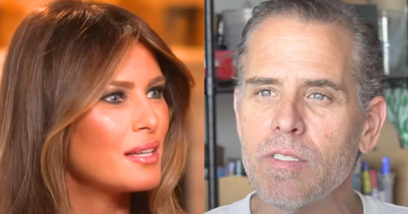 Melania Threatens Hunter Big Time