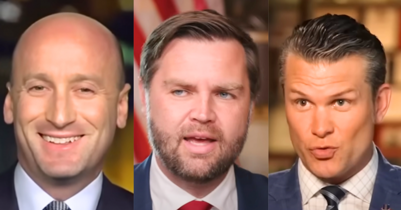 MAGA Chief’s Savage Three-Word Insult for Left-Wing Heckler Goes Viral