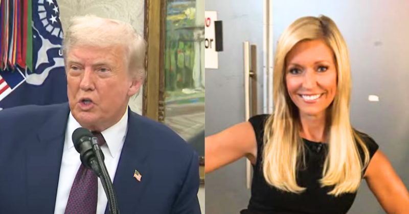 Fox Darling Blushes After Trump Asks Very Personal Question