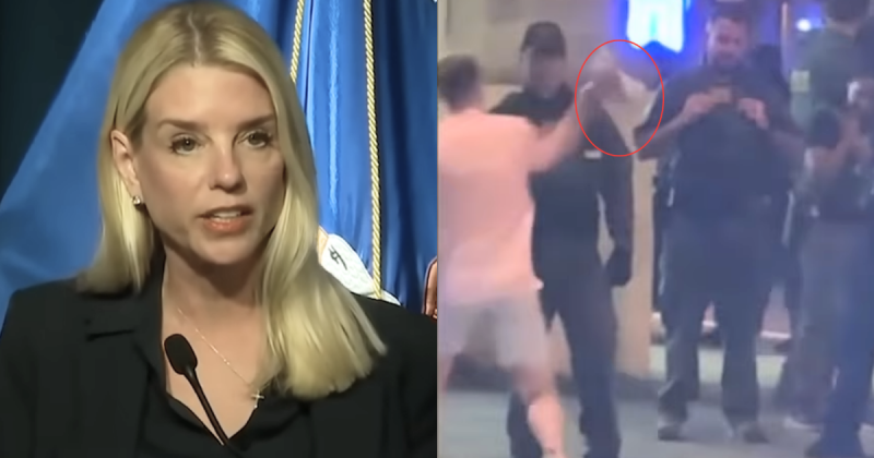 Bondi Drops Shocking Revelation in Viral Sandwich Assault Against Federal Agent