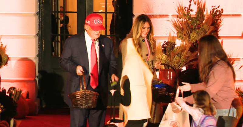 Hilarious: Trumps Recreate Iconic Halloween Moment