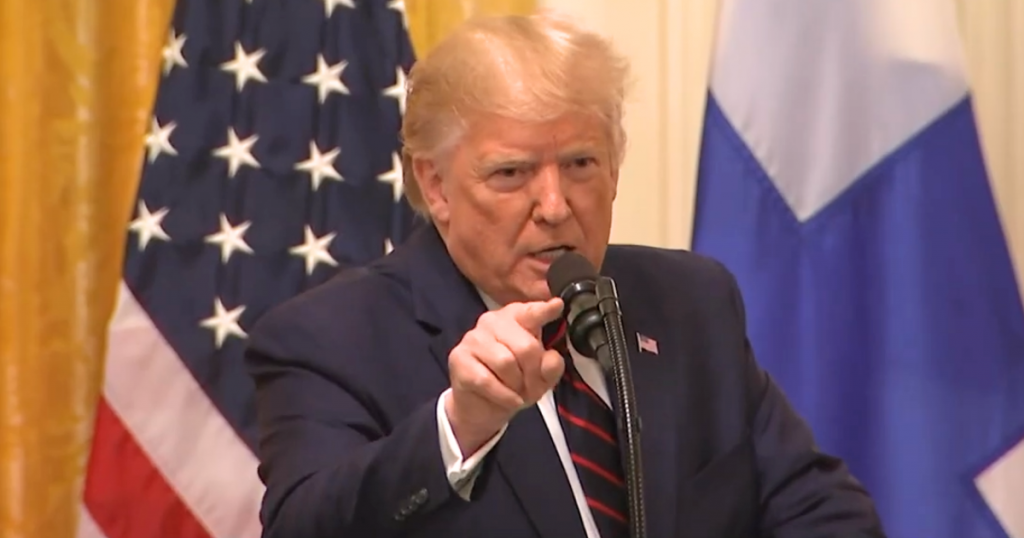 Trump Demands Top Dem Charged After Controversial Remarks Emerge