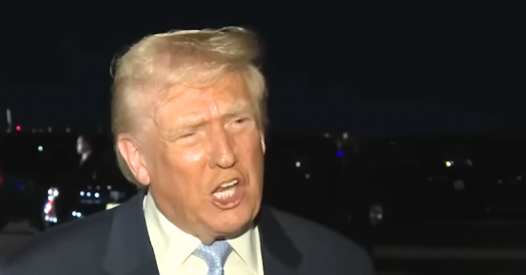 Trump Sides With Deep State