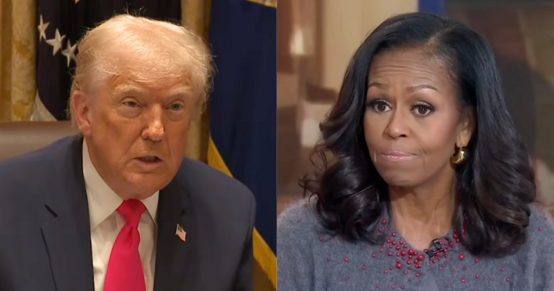 Trump Exposes Illegal Michelle Obama Move as Prison Looms