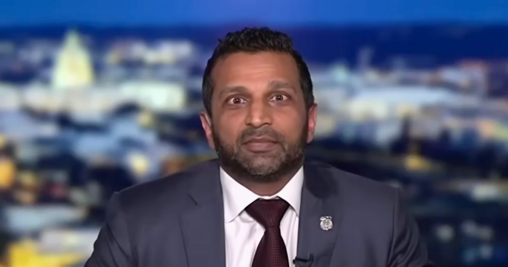 Massive Patel Bombshell Shocks US