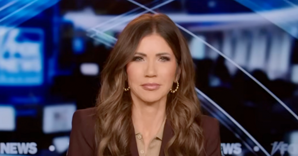 Noem in Danger as Horrifying Moment Strikes