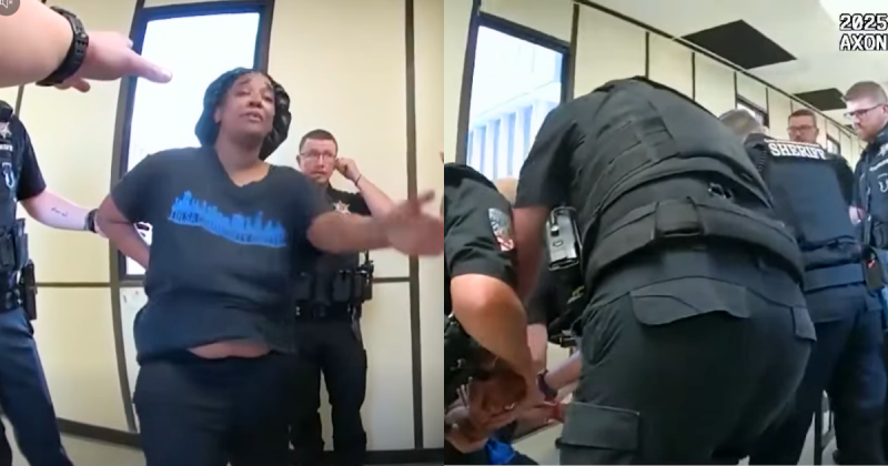 Red State Woman Arrested After Mind-Boggling Courthouse Incident