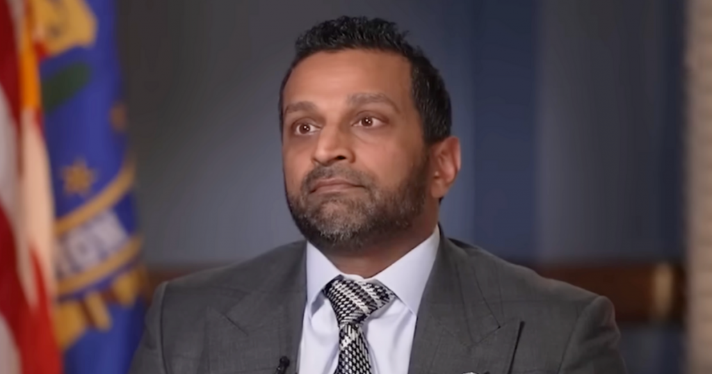 Patel Gives MAGA Amazing Arrest News