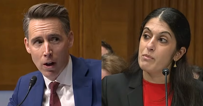 Hawley Sparks Viral Capitol Moment After Expert Stumped in Head-Scratching Exchange