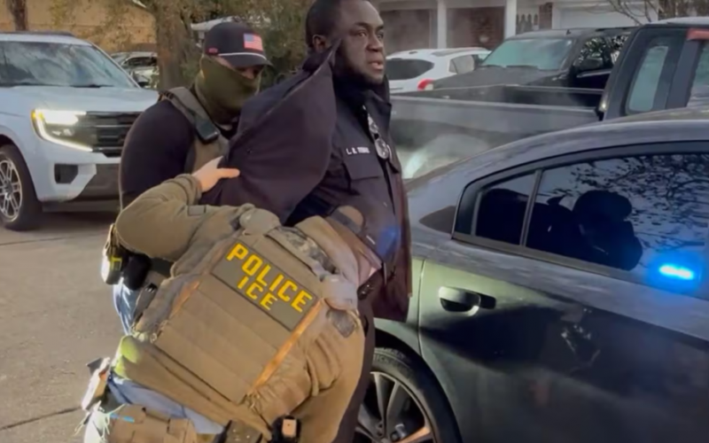 ICE detains New Orleans police recruit accused of being in U.S. illegally