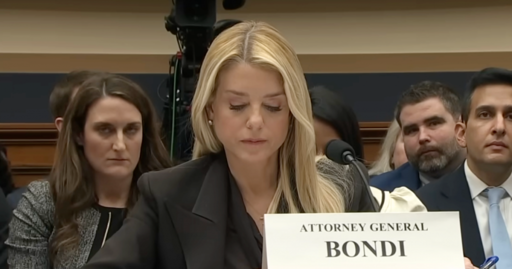 Bondi Brutally Backstabs Americans