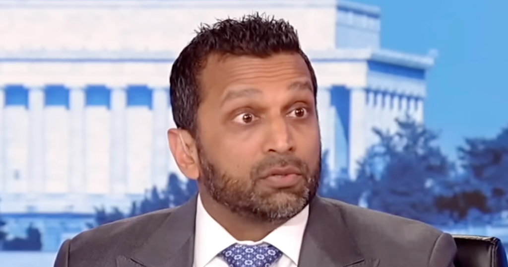 Bombshell Patel Scandal Rocks US