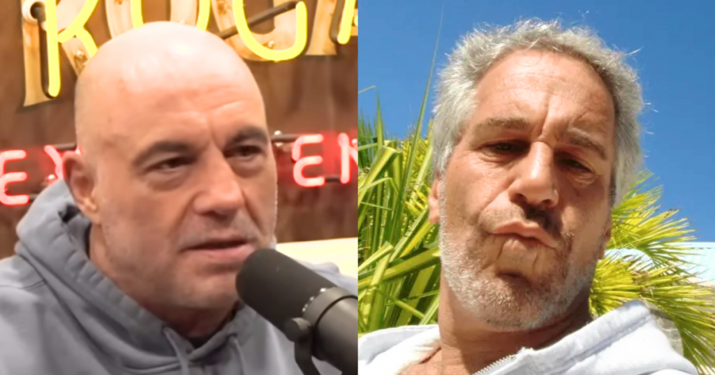 Rogan Reacts After Really Bizarre Epstein Discovery