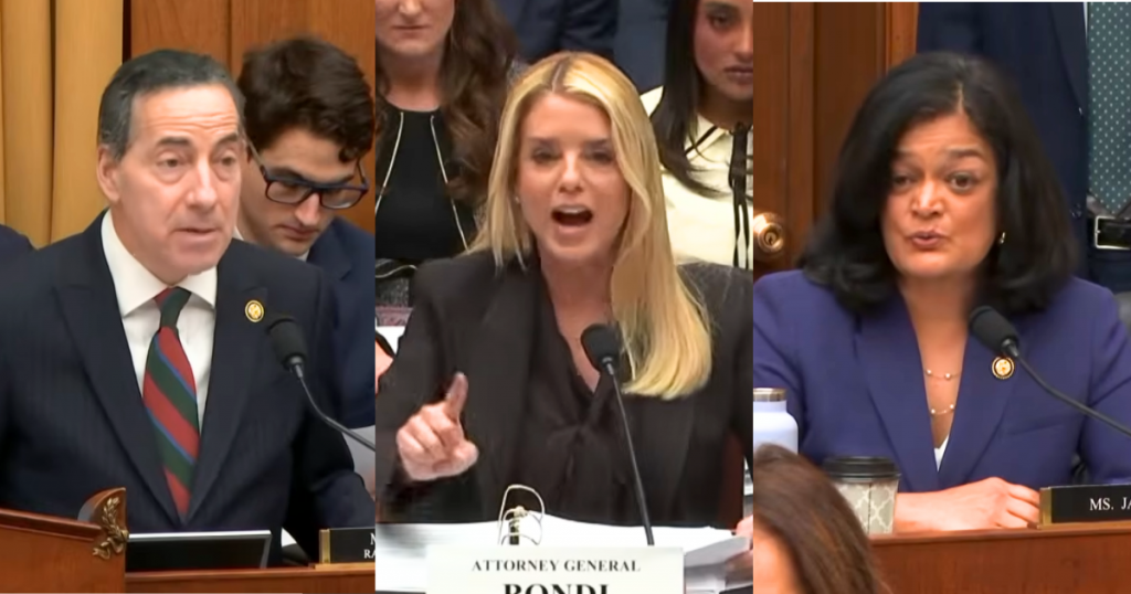 Bondi Explodes on Dems as Capitol Showdown Goes Viral