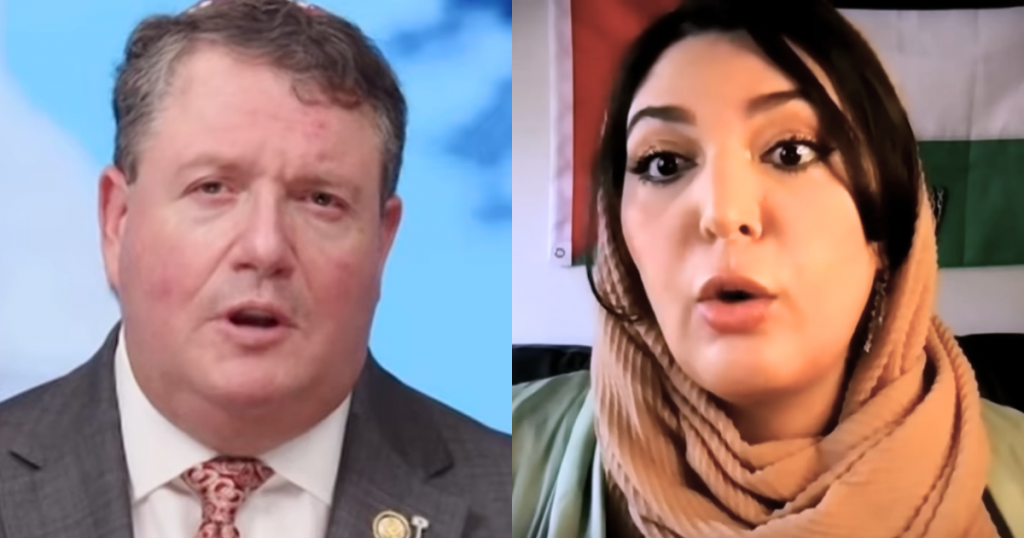 GOP Lawmaker’s Viral Response Ignites Firestorm Over Activist’s Explosive Claim