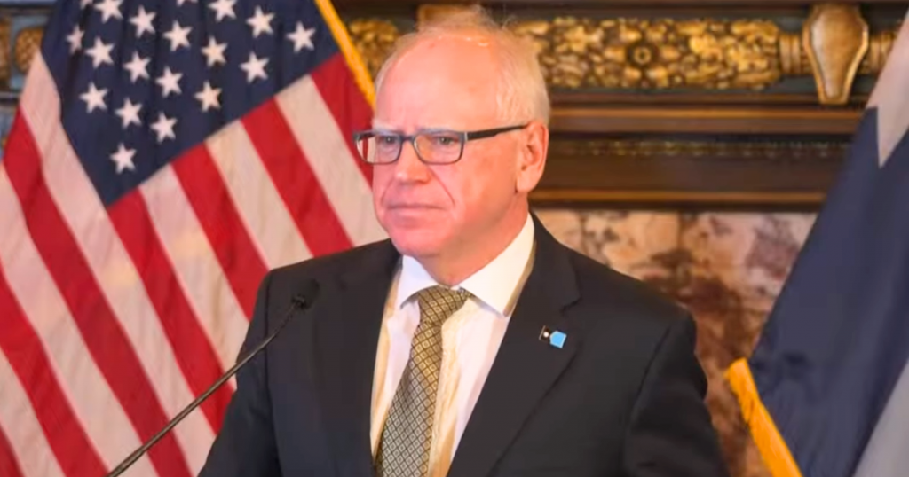 Walz Faces Fire After Jaw-Dropping Claim Rocks Minnesota Capitol