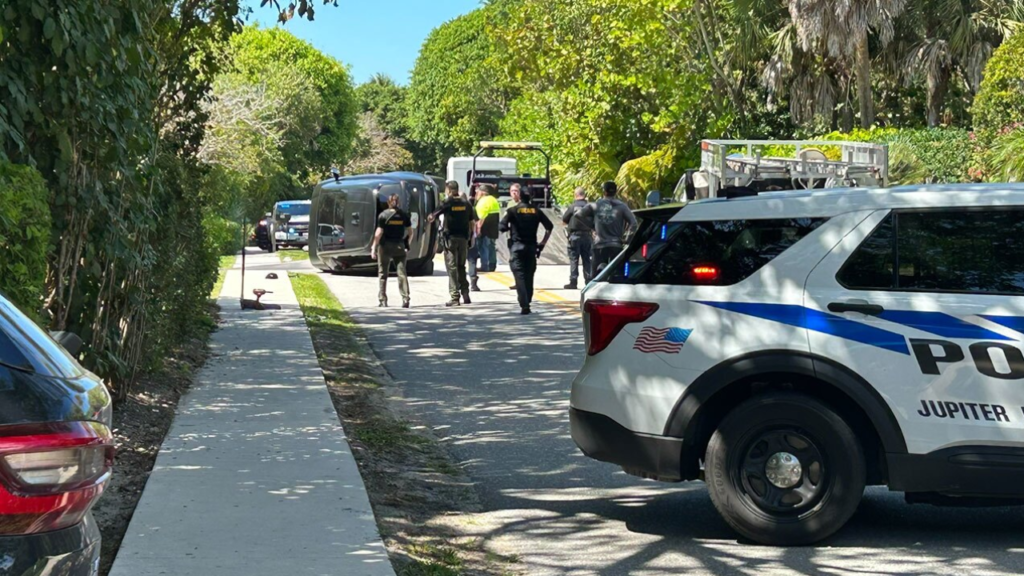 Tiger Woods Involved in Rollover Crash on Jupiter Island