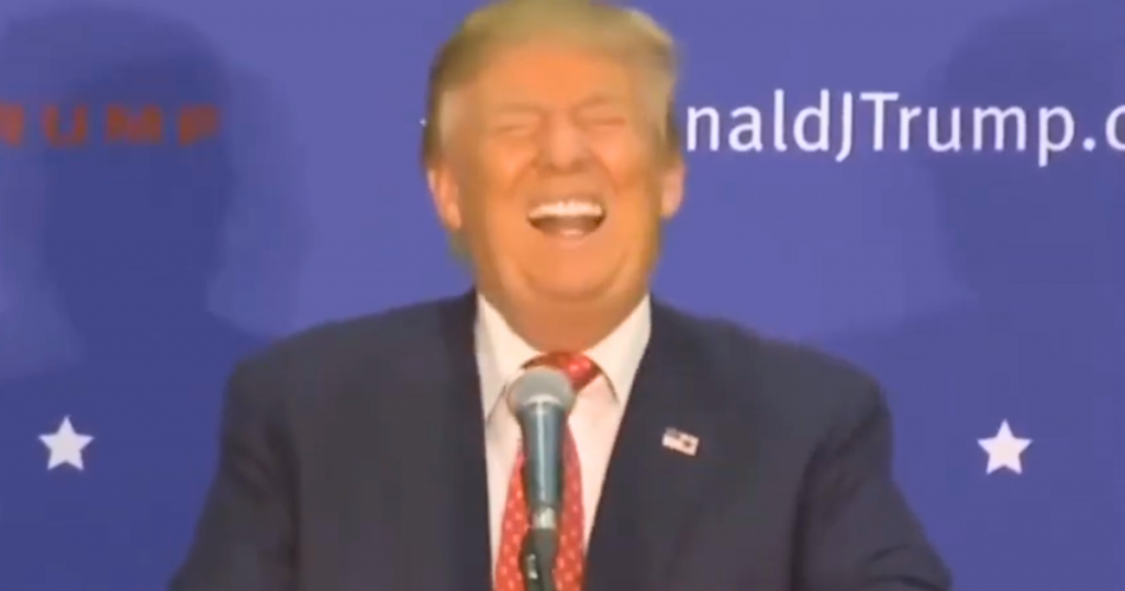 Trump Mocks Gay Bombshell