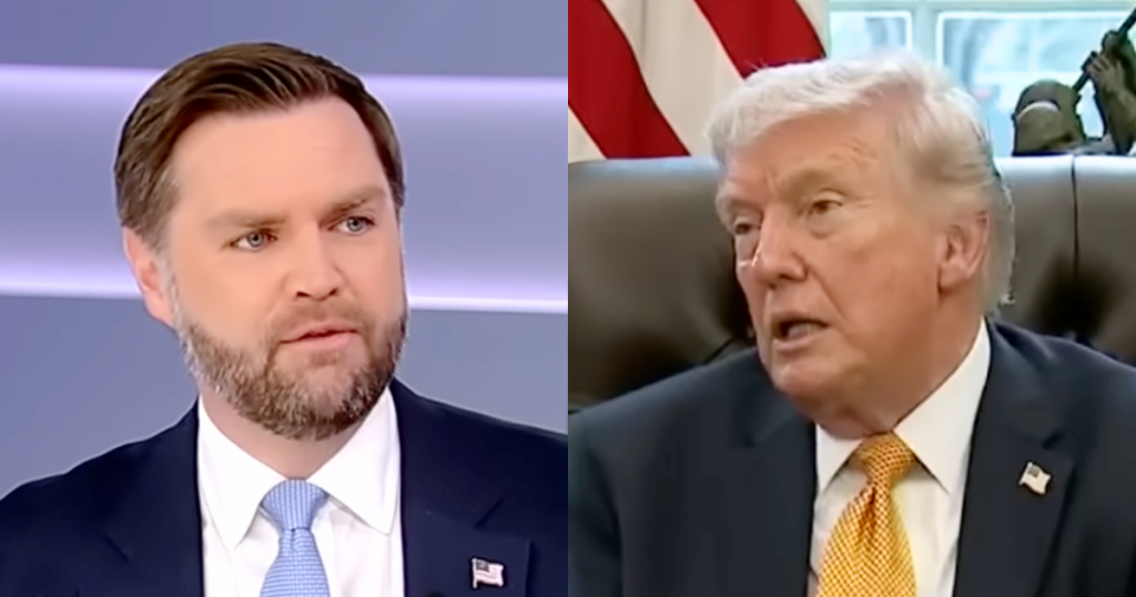 Vance Savagely Betrays MAGA