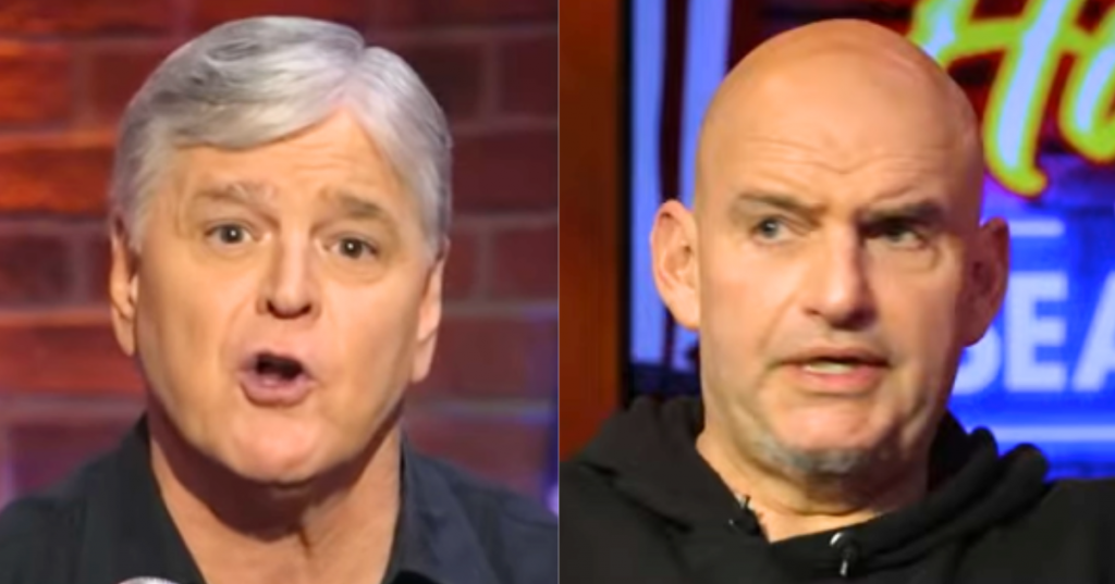 Hannity Apologizes to Fetterman