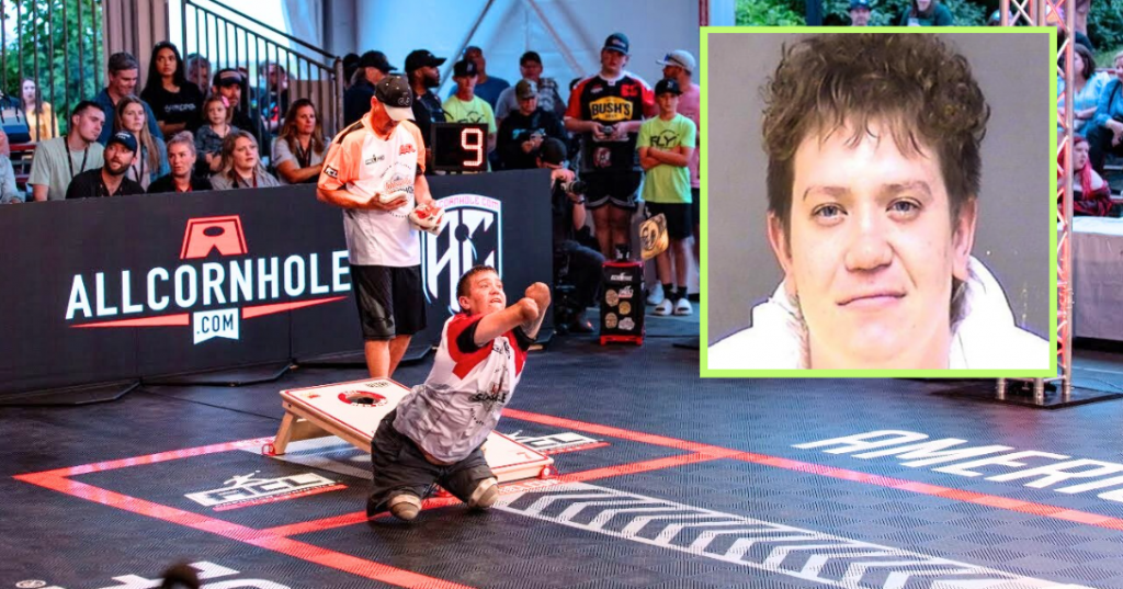 So How Did a Pro Cornhole Player With No Arms or Legs Just Allegedly Shoot Someone Dead?