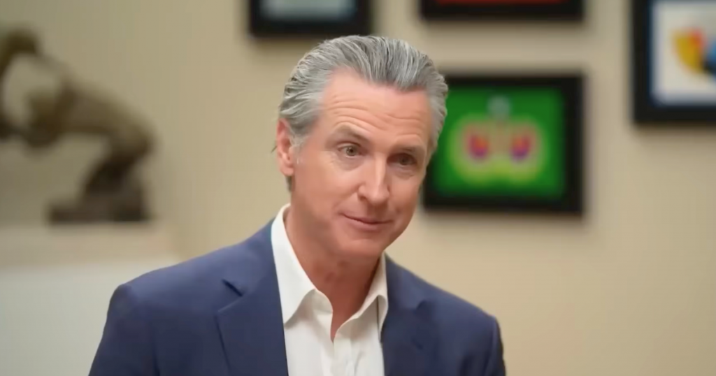 Newsom Knives Dems