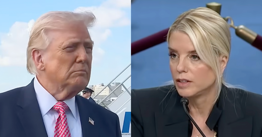 Bondi Viciously Knifed Trump Before Firing