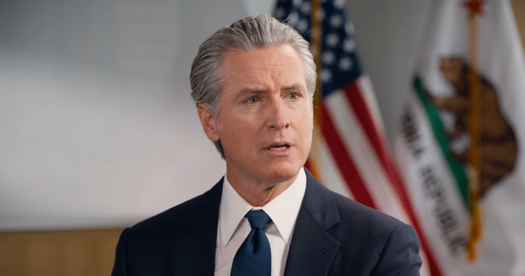 Newsom Brutally Busted