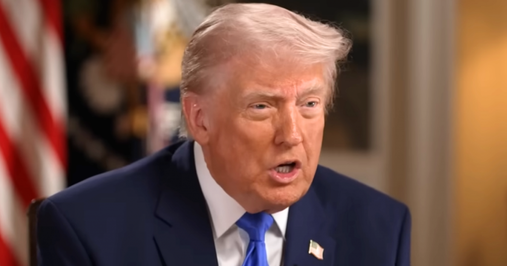 Trump Erupts at Reporter With Two-Word Clapback in Fiery Exchange