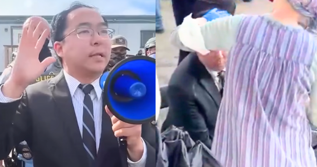 Chaos Erupts as Dem Caught in ICE Confrontation