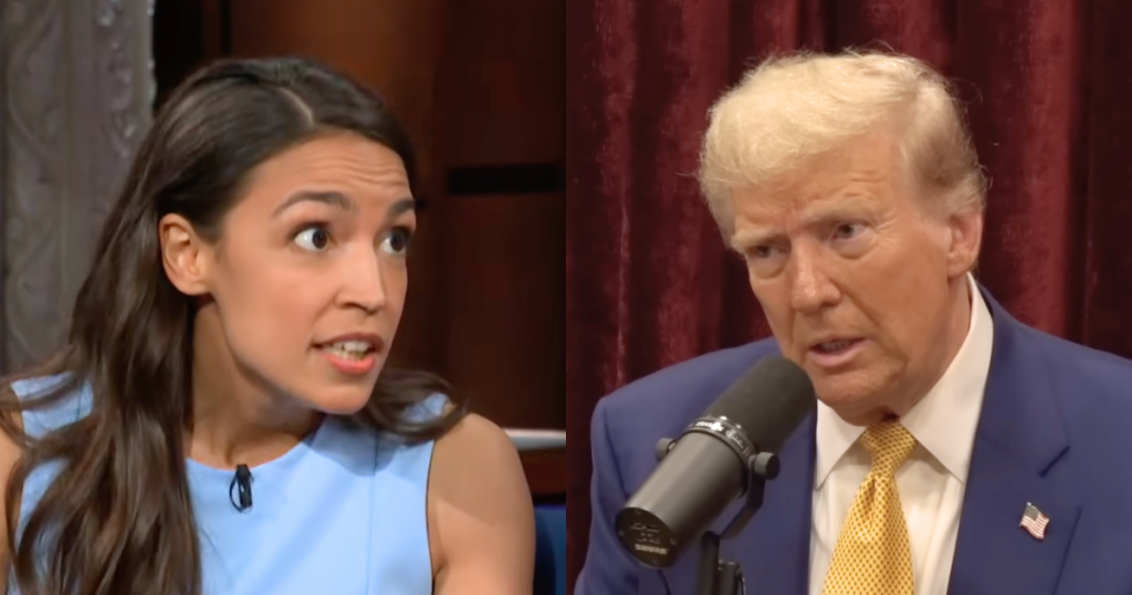 AOC Plots Trump Attack