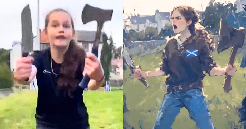 Two Migrants Learn Fate Following That Viral Axe Video Involving Scottish Girls
