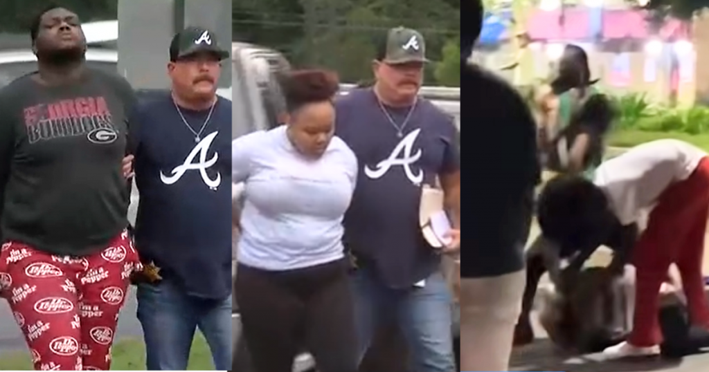 Two Arrested After Violent Blue City Attack Caught on Video