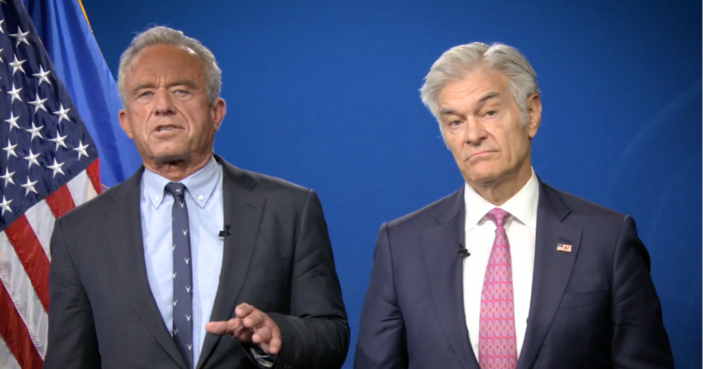 RFK Jr. and Dr. Oz Drop Bombshell Discovery Amid National Fraud Probe