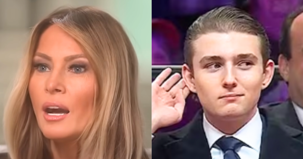 Melania, Barron Trump Targeted