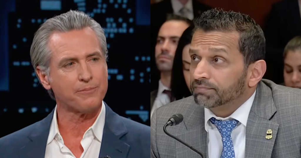 FBI Busts Newsom Mob-Style