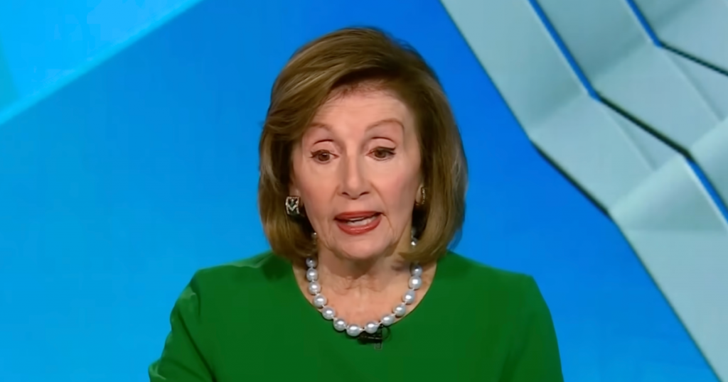 Pelosi Criminally Charged