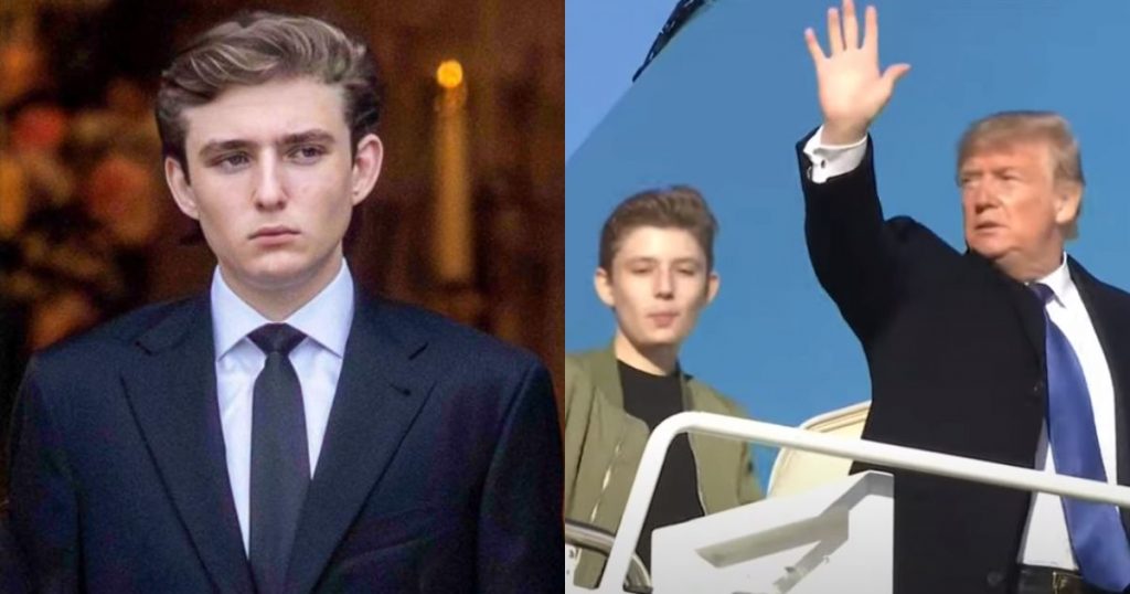 Sickening Barron Trump Stunt Gets Secret Service’s Attention Big Time