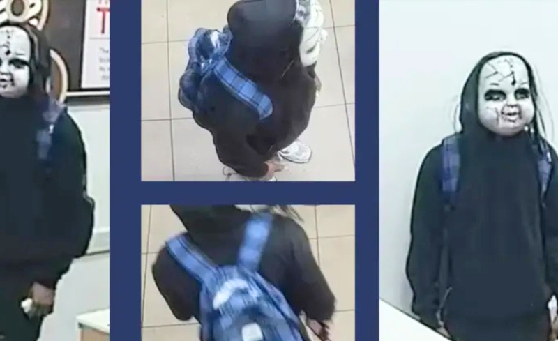 Creepy Chucky-Mask-Wearing Suspect Unmasked