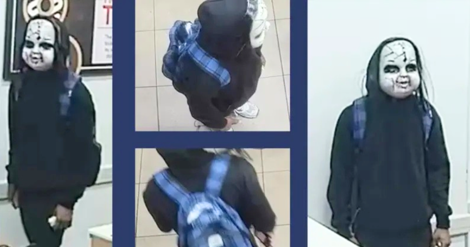 Creepy Chucky-Mask-Wearing Suspect Unmasked