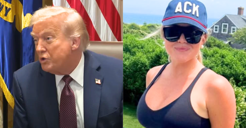 Trump Spends Weekend With Karoline Leavitt’s Potential Replacement