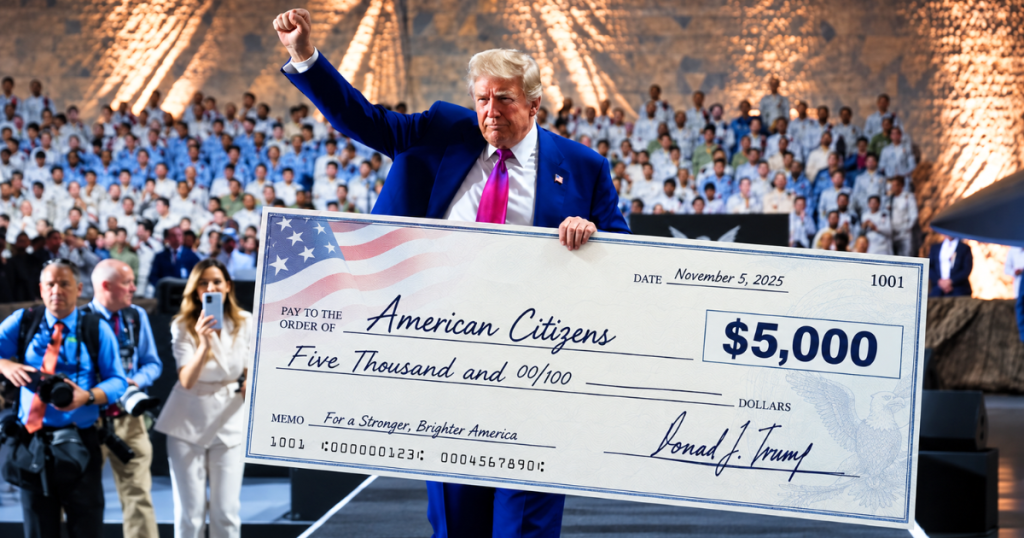 Trump Pledges $5000 Gift for Americans — Here’s What You Must Do