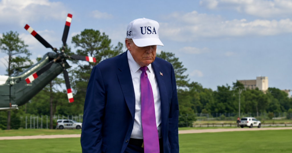 Trump Blames Himself for This