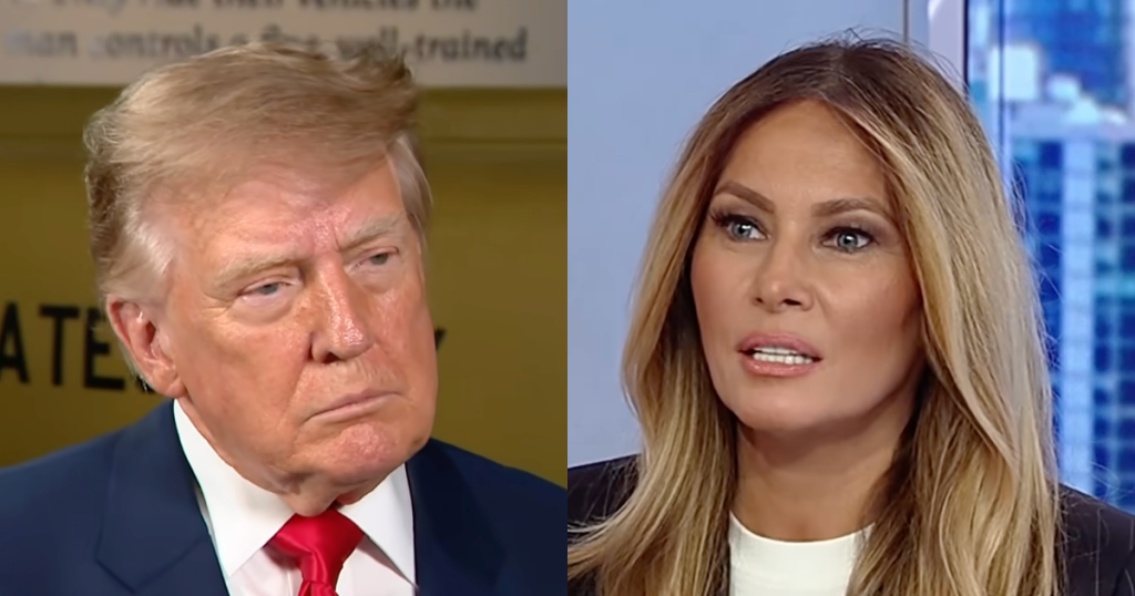 Melania Exposes Her Husband