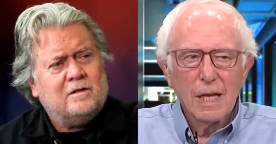 Steve Bannon, Bernie Sanders Come Together Over Touchy Issue
