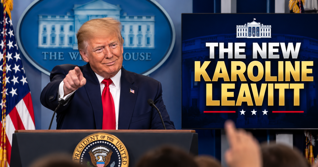 New WH Press Secretary Revealed