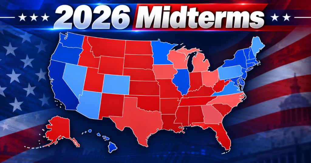 Deep Blue State Flips Red: Midterm Explosion